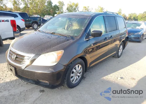 2008 Honda Odyssey Ex-L из США, поврежденный, VIN 5FNRL38698B039711